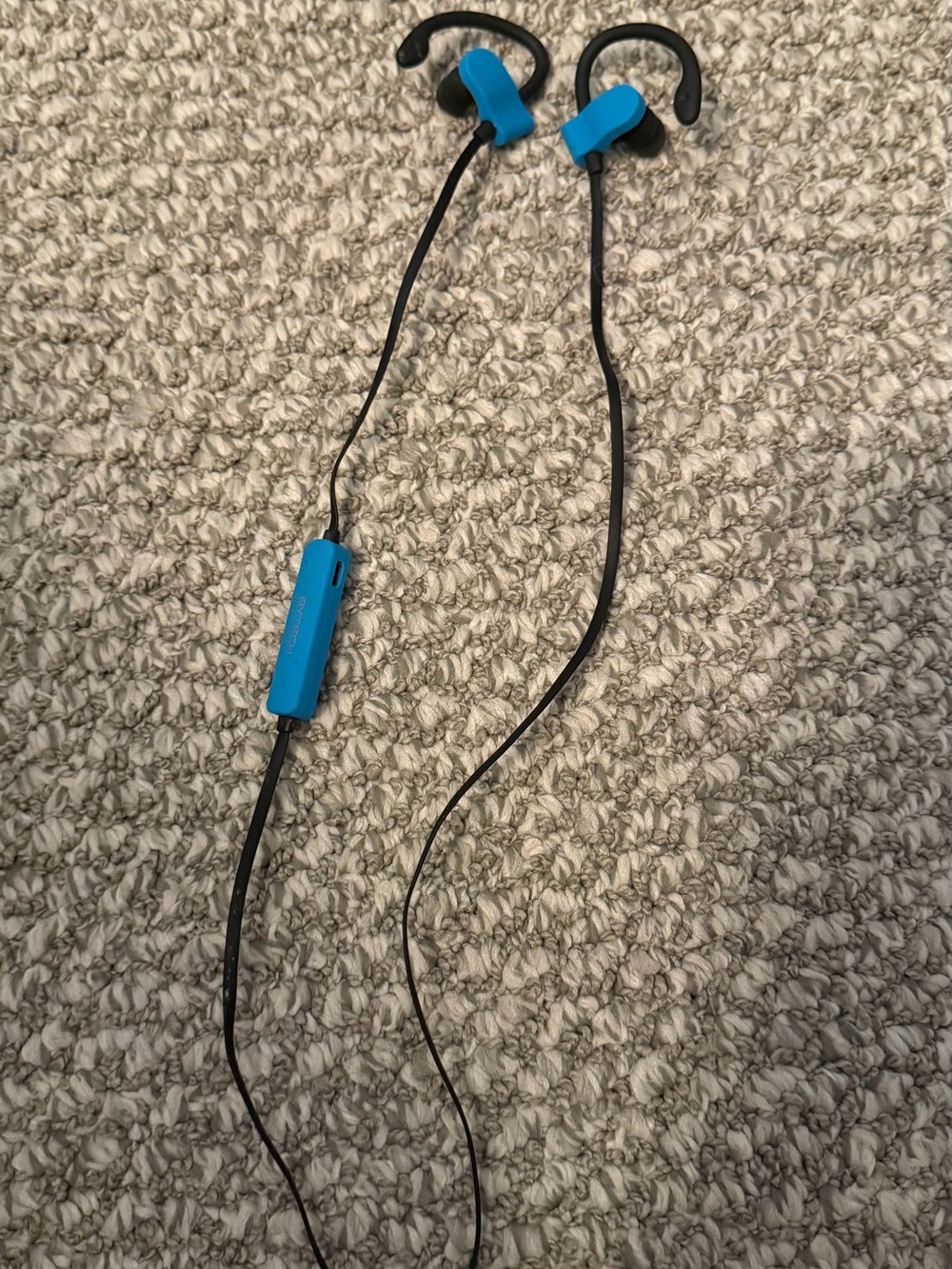 Wireless Blue Earhook Bluetooth Earbuds - Brand Bytech